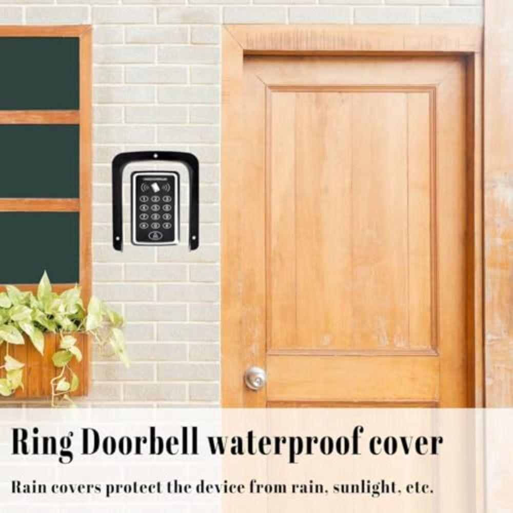 Wasserdichtes Design Türklingelabdeckung Regenfeste Box Zutrittskontrollabdeckung Regenschutz Video-Türklingel
