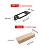 Black Painted Piano Radio Frame LCD Display Screen Decorative Frame Display For BMW 5 Series F10 F18 65509301374 65509301373