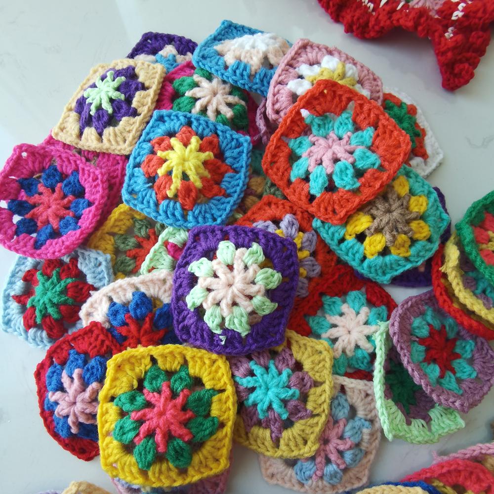 Two Girls 50pcs/lot Handmade Original 75cm Trade Hand Crochet Coaster Handmade Cup Mat Po Props Placemat Decorative Mat