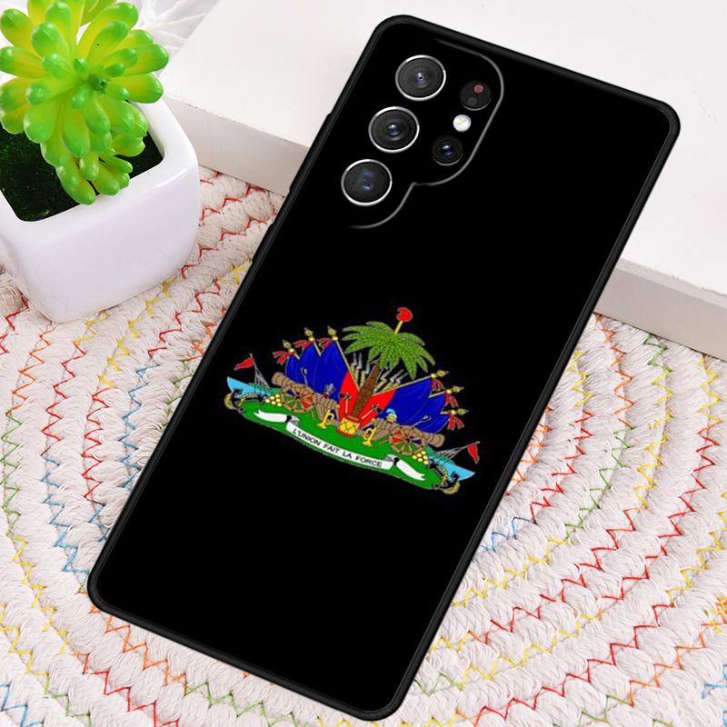 Haiti Haitian Flag soft Silicone Phone Case For Samsung Galaxy note 10 pro S26 S25 S24 S23 S22 S21 Plus S25Ultra Capa Cover