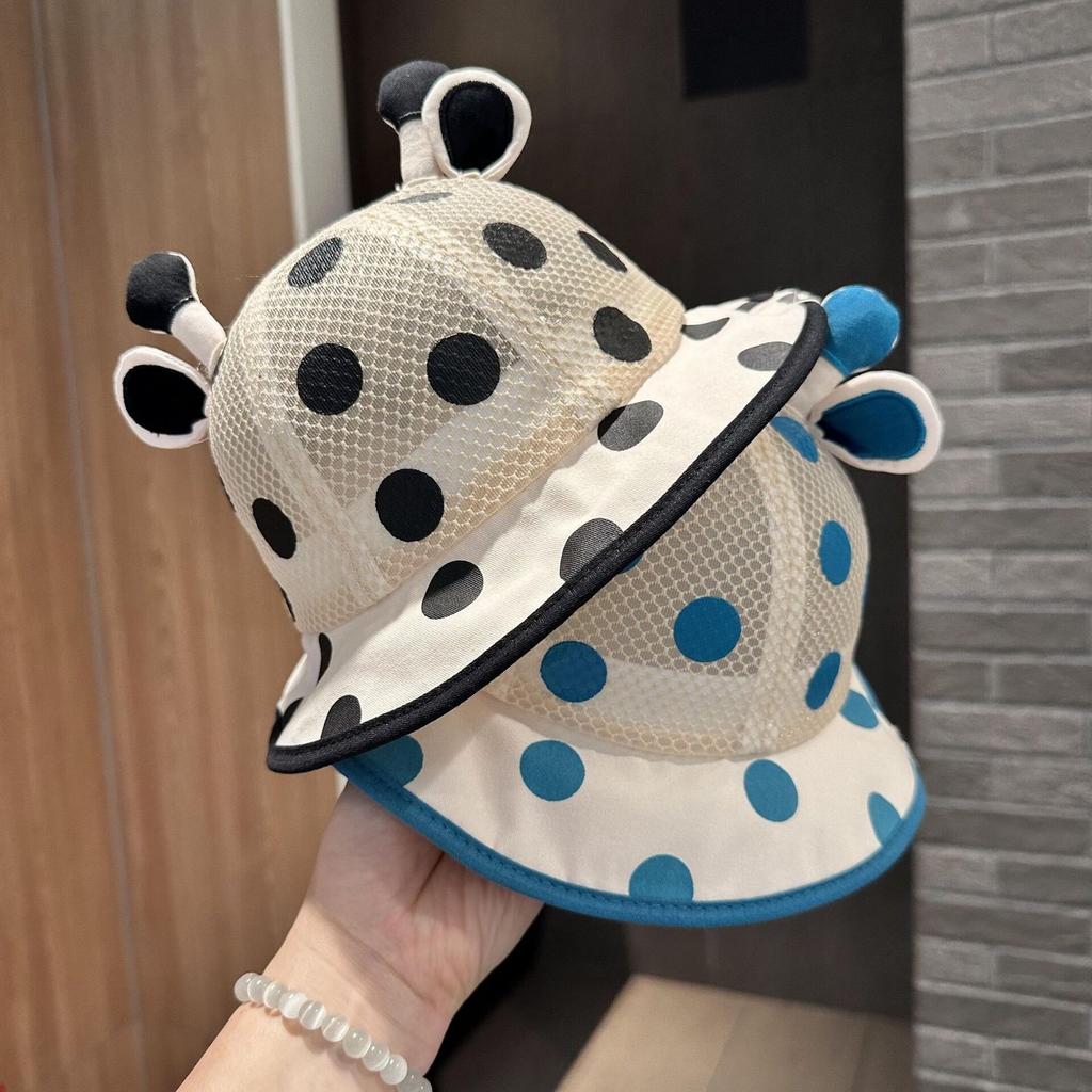 Cotton Hat Summer Mesh Fisherman Hat Cute Boy's Travel Sun Hat Sun Hat Thin Design Children's Sun Protection Hat
