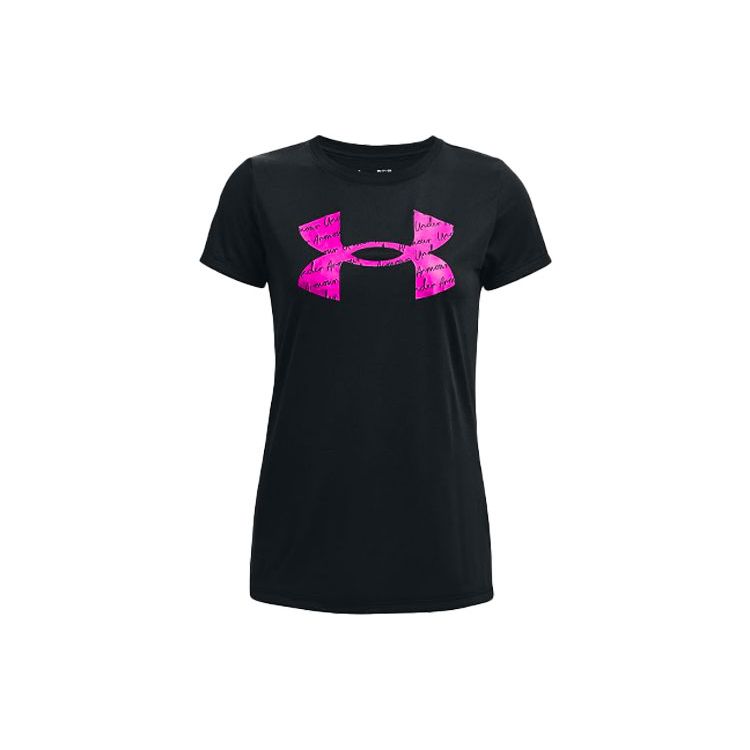 

Under Armour Casual Training Fitted Sports Tee Women Tops Black 1365143-001 M