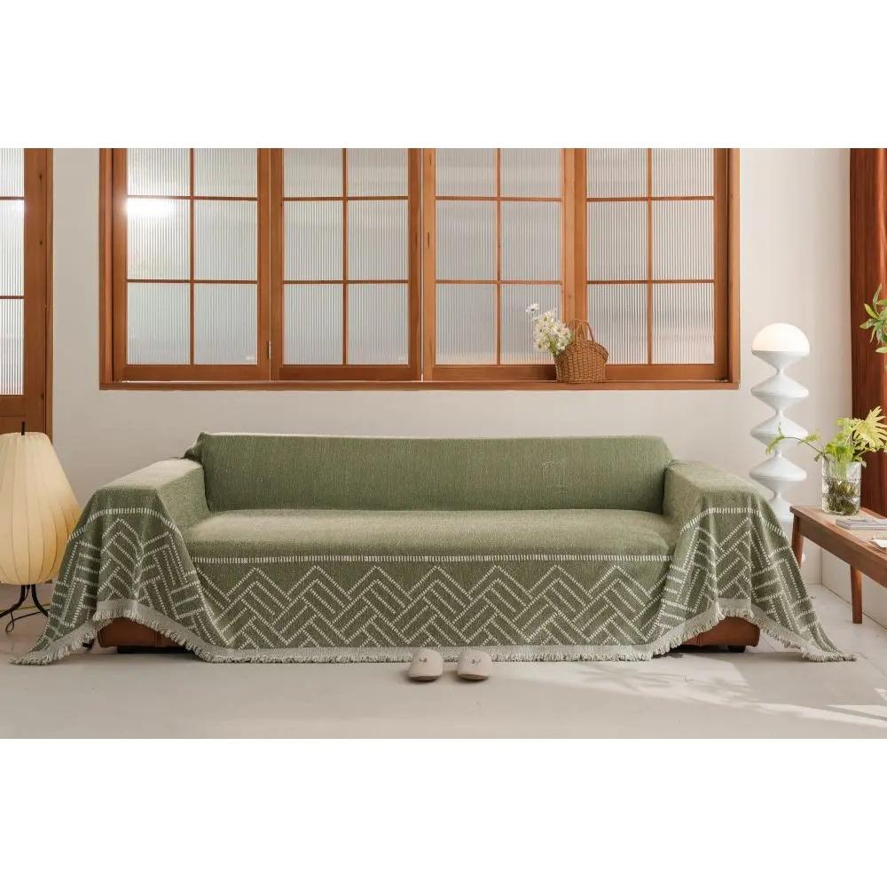 

Funda Sofa Living Room Sofa Mat Throw Autumn Winter Sherpa Camping Sofa Cover Двусторонний доступность 180x130cm