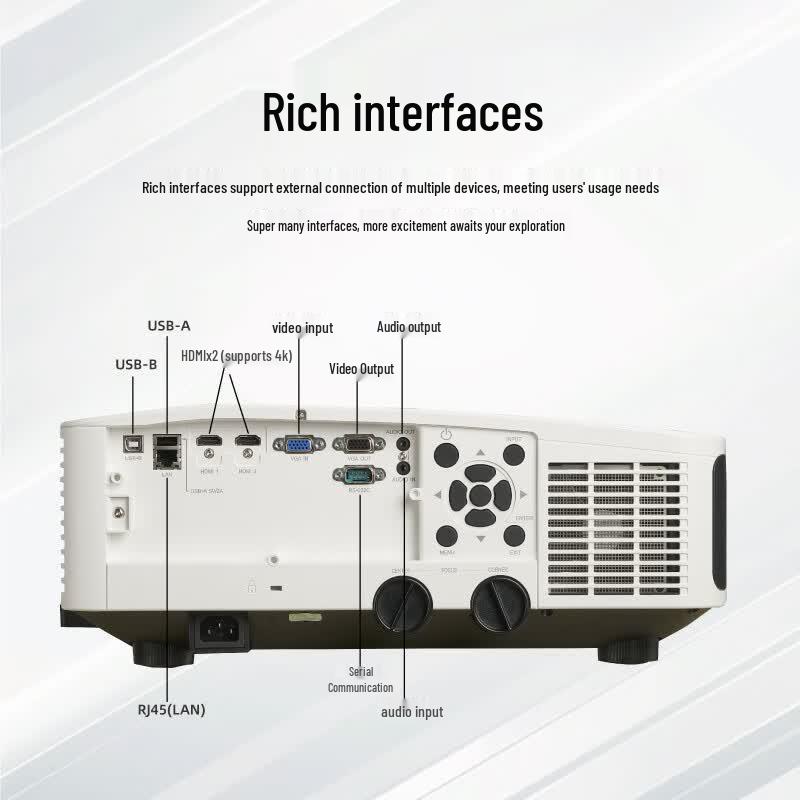 Kadenlan KF55UST 3LCD Laser Engineering Projector (CN Version)