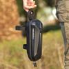 Bike Frame Bag Hard Shell Multifunctional EVA Easy To Install Top Tube Bicycle