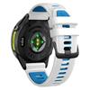 22mm silikonový řemínek pro Garmin Forerunner 970 965 955 Solar 945 935 745 Dvoubarevný sportovní řemínek náramek doplňky