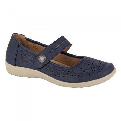 Mary Janes perforate pentru femei/doamne
