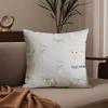 Summer Berries D-Djerf Avenue Pillow Case Anti-dustmite Pillowcase Invisible Zipper Silky Short Plush Sofa Cushion Cover
