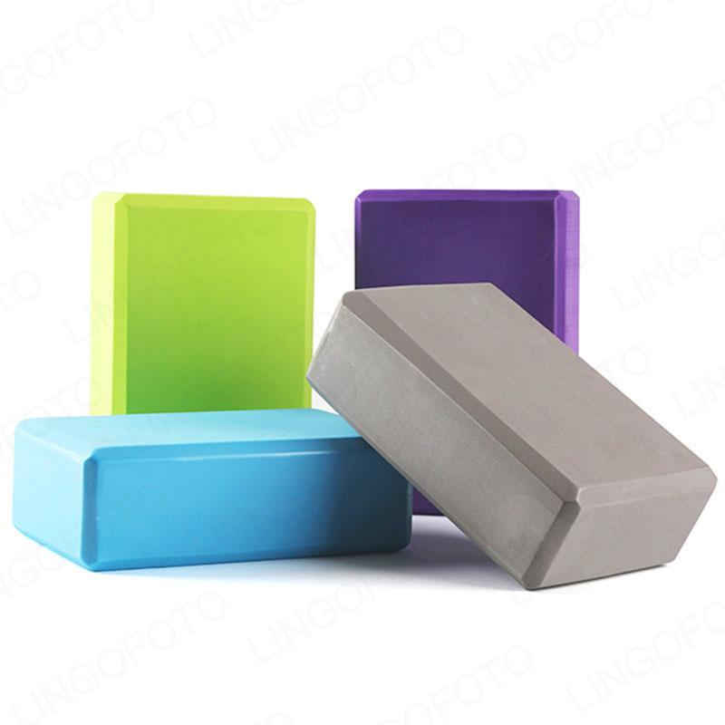 Gym Fitness EVA Yoga Block Colorful Foam Block Brick for Exercise Workout Training Bodybuilding Equipment