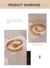 Trendy Openable Gold Snake Shape Titanium Steel Couple Ring - Non-fading, Light Luxury, French Retro Style