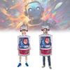 Halloween Costume Robot Creative Polyester Cosplay Wear Adults Kid Parties Theme