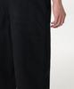 MUSINSA STANDARD Canvas Wide Double Knee Carpenter Pants [Black]