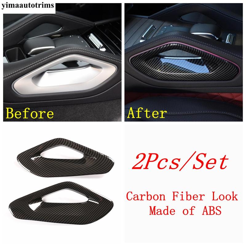 ABS Central Console Gear Shift Box Side Frame Sequ Cover Trim Accessories For Benz GLE GLS Class W167 V167 X167  -