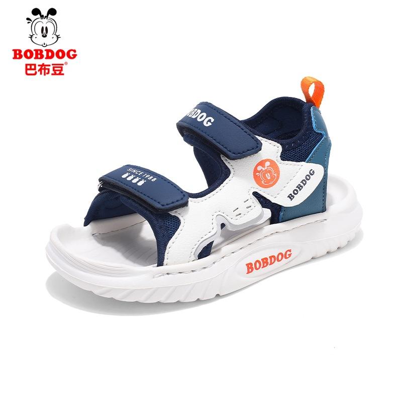Babu bean boys sandals summer new children open-toed beach shoes soft sole non-slip girls fashion sports sandals