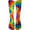 Tie Dye Socks, Novelty Colorful Socks Unisex Long Crew Socks Crazy Fun Casual Pattern Socks for Teens Boys Girls