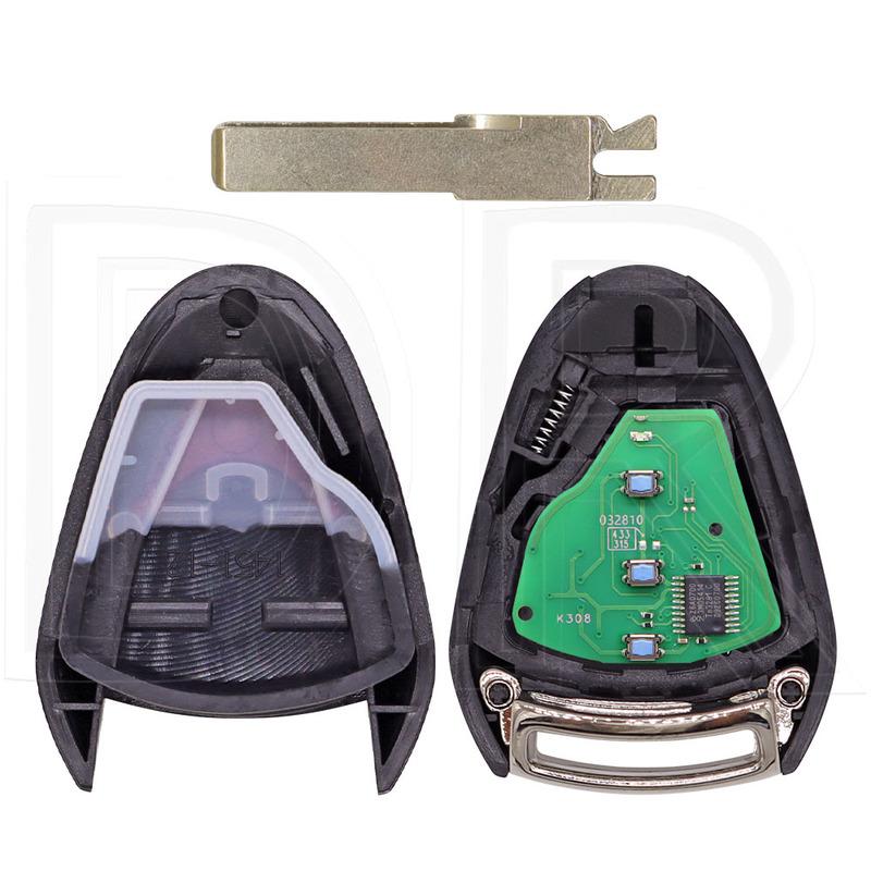 Great ID46/ID48 Chip 315/433MHz Car Remote Control Key For Porsche Carrera Cayman 911 987 996 997 Boxster S 2S 4S Turbo Targa