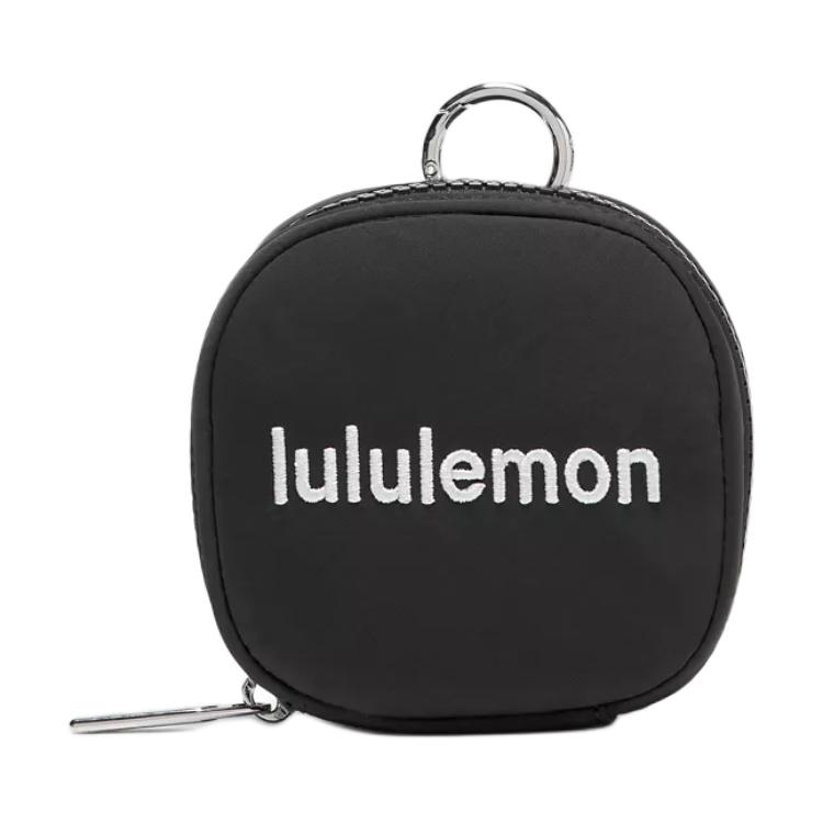 Lululemon Casual Waterproof Nylon And Polyester Wallet Unisex Wallet Black LU9D71S-020134 Black 13890₽