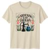 Gardening Is My Therapy Floral Garden Hobbyist TShirt