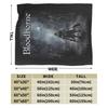 Bloodborne Dark Souls Blanket Fleece All Season Multifunction Super Soft Throw Blankets for Home Outdoor Bedding Throws