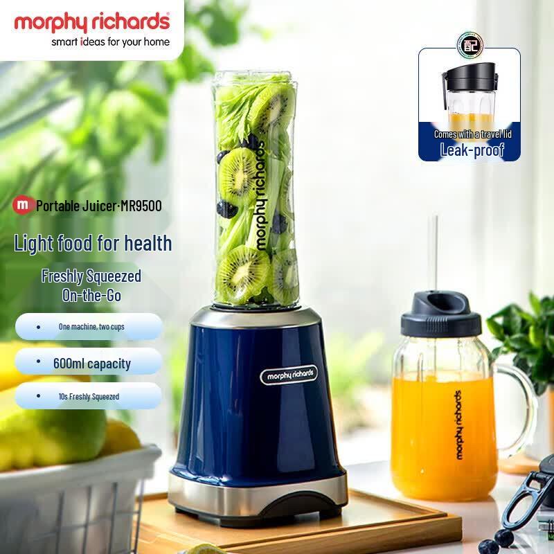 Morphy Richards MR9500 Dual-Cup Portable Blender & Juicer
