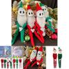 Delightful Themed Christmas Elf Doll Festive Pvc Ornament For Christmas
