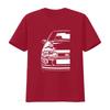 Klassisches Auto Sierra Rs Cosworth Sapphire 4dr T Shirt Oberteile Grafik Sho Vintage Washed Casual Top For Everyday Wear
