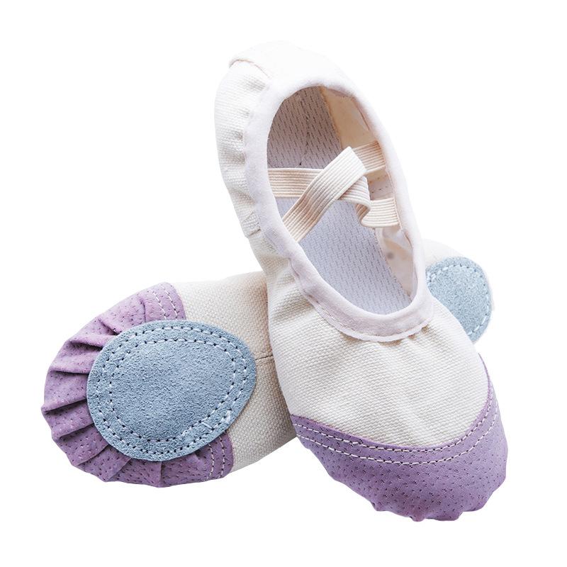 Fashion Dance Shoes Children Girls Women's Canvas Soft Soles Acrobatics Ballet Yoga Gym Adult Dancing Cat's Paw Practice Shoes