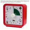 Timer visivo silenzioso da 60 minuti, strumento per l'autodisciplina, per studio, riunioni, esami, cucina, gadget multiuso, regalo di Natale