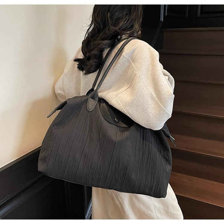 Spring new casual texture large-capacity bag fashion trend women's shoulder tote bag