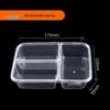 Jiwanggu Disposable Meal Prep Container with Flat Lid