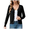 Tee Shirts Women Women Cardigan With Buttons And V Neck Lightweight And Summery Cardigan Women Elegant With Camisetas De Mujer