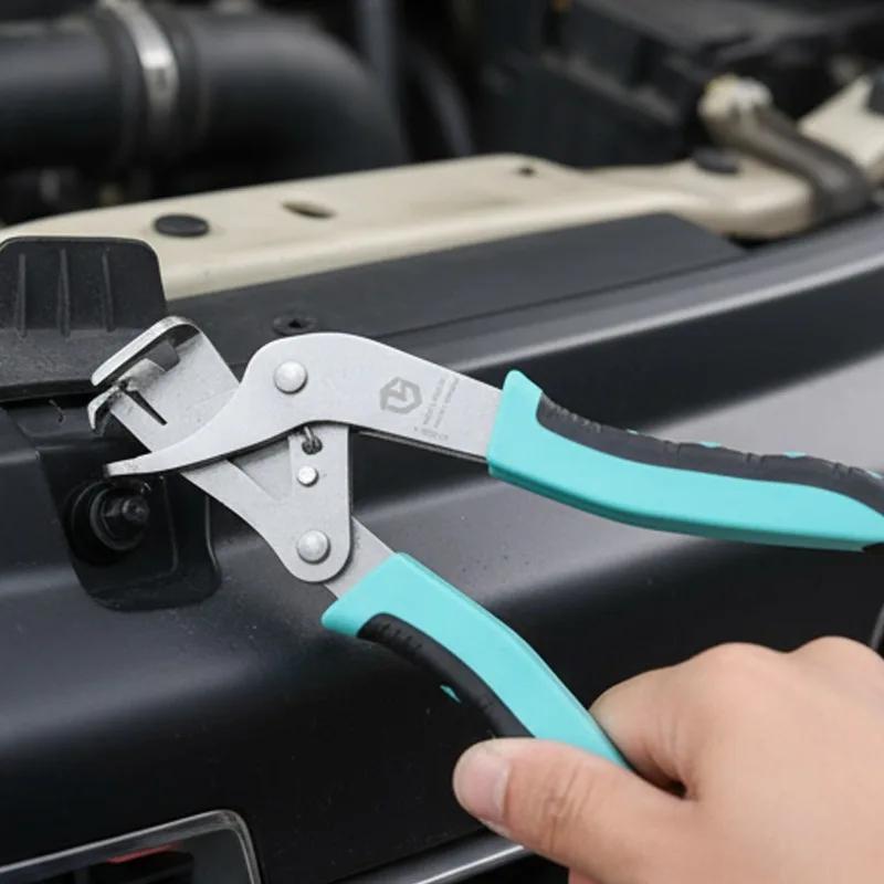 Auto Repair Parts Professional Car Panel Removal Tool Snap Pliers Easy Remove Fasteners for Nut Removal 1PC Car Clip Pliers