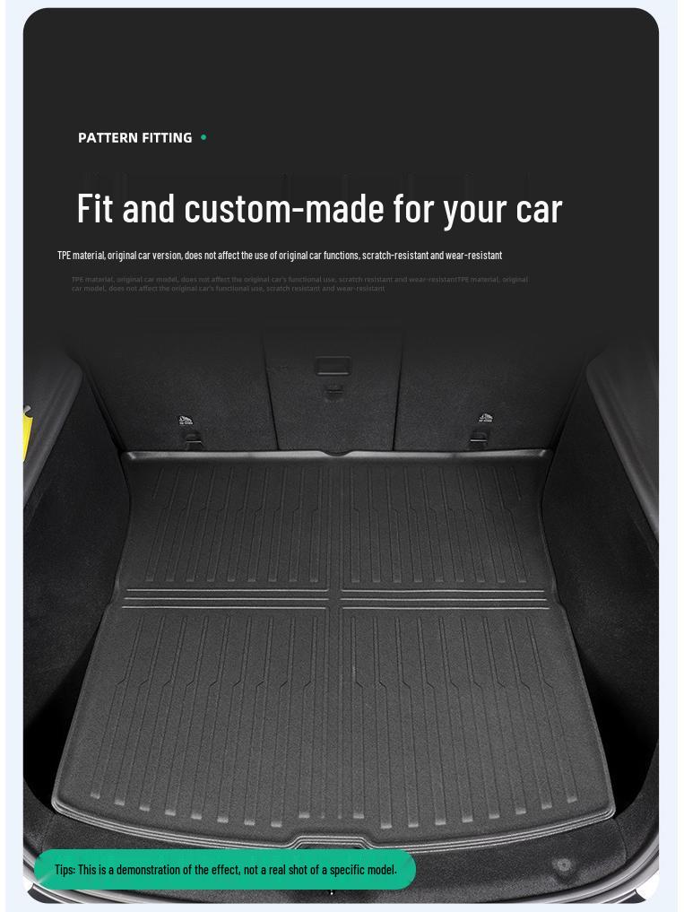 Trunk Mat & TPE Seat Back Cushion for 2023 HiPhi Y