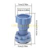 L8RE 4Pcs Adjustable Dryer Shock Noise Cancelling Pads Washer Foot Pad Pedestals