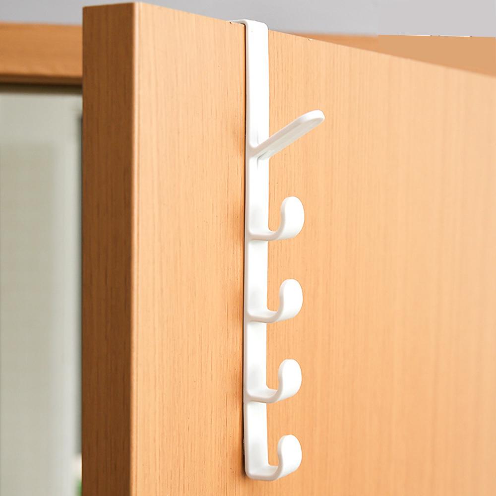 

2 шт./компл. крючок над дверью шкафа, вешалка для полотенец, ключи, вешалка для сумочки, кухонный крючок для унитаза, вешалка для одежды, шляпа, подвесная стойка, прочная стойка, инструмент, экономия места белый