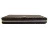Authentic FENDI Selleria Dark Brown Beige Leather Zip Around Zip Wallet #b256  Seller Refurbished