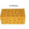 Large Coral Car Wash Sponge Honeycomb Design High Water Absorption Scratch Free For Auto Detailing Car Cleaning