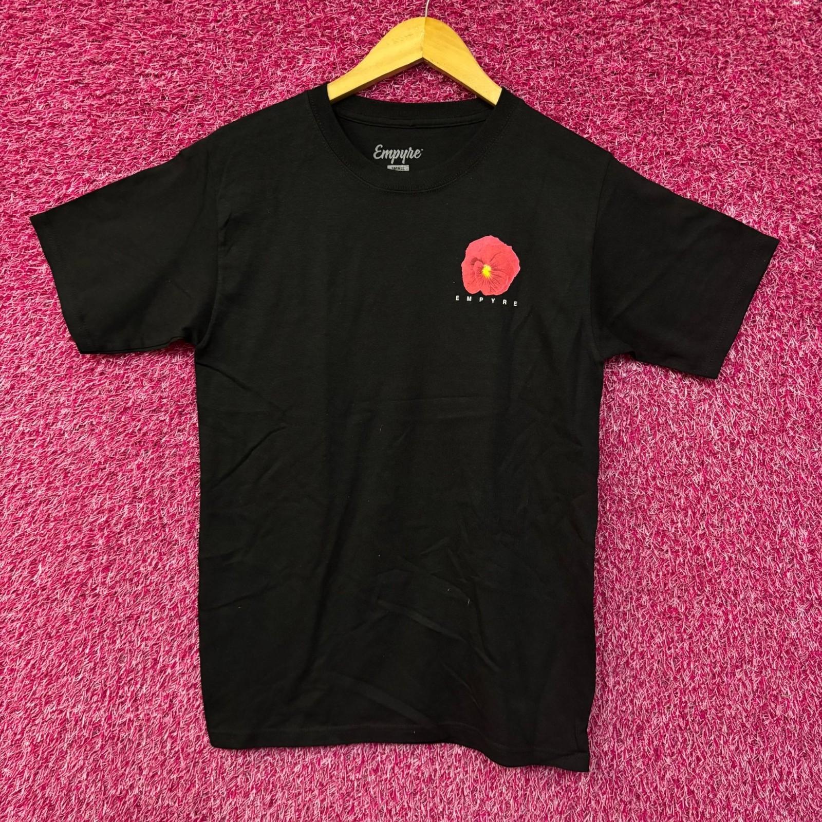 Empyre Whatever Forever Flower Graphic Design T-Shirt Small L