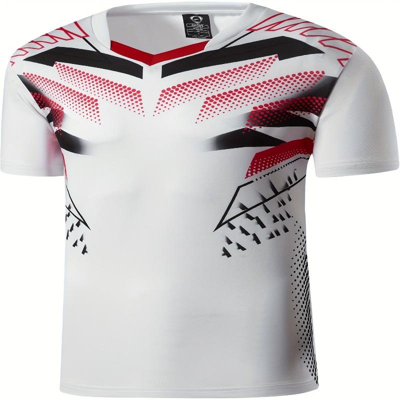 

Men s Sports Short Sleeve Quick Dry 2 Football Running T-Shirt XL