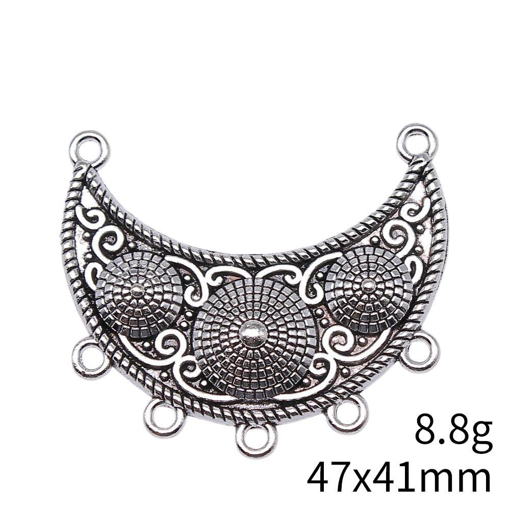 Gifts For Women Jewelry Findings & Components Curved Necklace Connector Accessories Parts Women's Bags Accessories