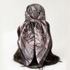 Fashion printing, hot-selling 91 square scarves in Europe and America, trendy headscarves, scarves, women's scarves, simulated silk satin