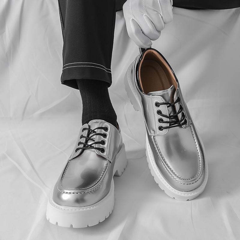 Mode Vintage Britische Herren Lederschuhe Formelle Kleiderschuhe Slipper Hohe Qualität Business Luxus Designer Schuhe Arbeit Hochzeit Oxfords