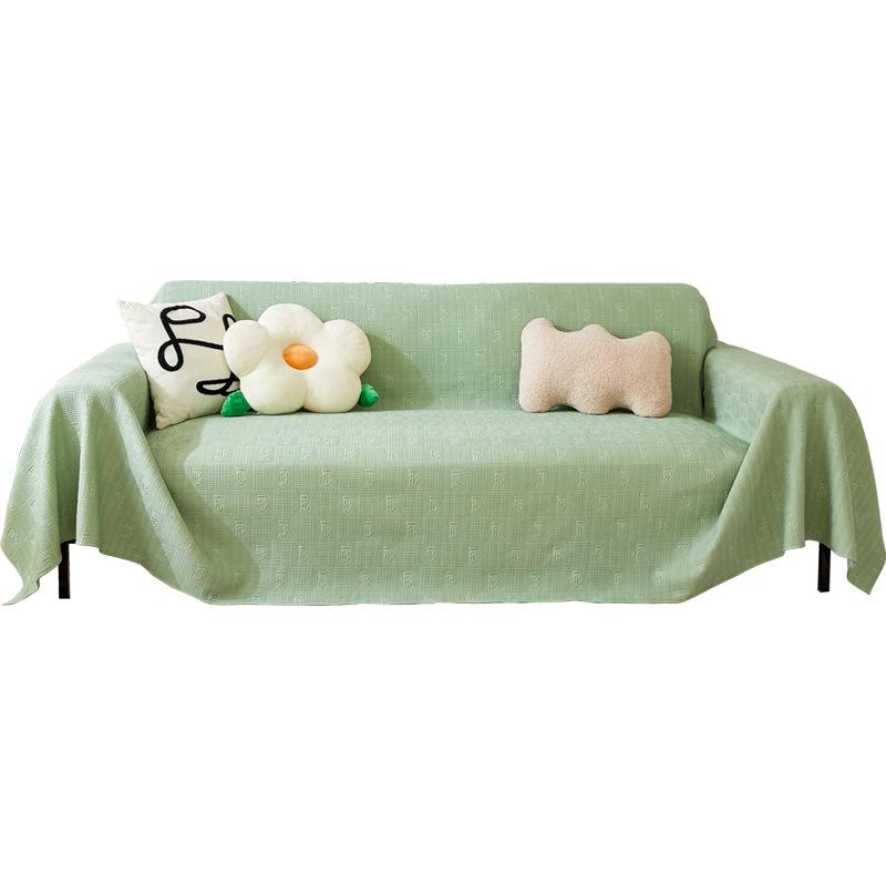 Cool Ice Silk Sofabezug, Handtuch, vollständig abgedeckt, Sommer-Sofabezug, Sommer-Sofakissen, Sofa-Schonbezug, Handtuch