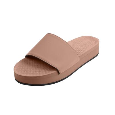 Indosol Official Import Rust Slipper Platform Slide