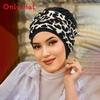 Fashion Ladies Head Scarf With Floral Print And Breathable Polyester For Casual Wear
