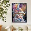 Částečně speciální tvarovaný vrták 5D DIY sada na diamantové malování Elegantní luxusní žena 30*40cm Ruční výroba Kreativní domácí umělecká dekorace