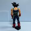 Super Saiyan Bardock & Black-Haired Goku Standing Pose Manga Color Model Ornament