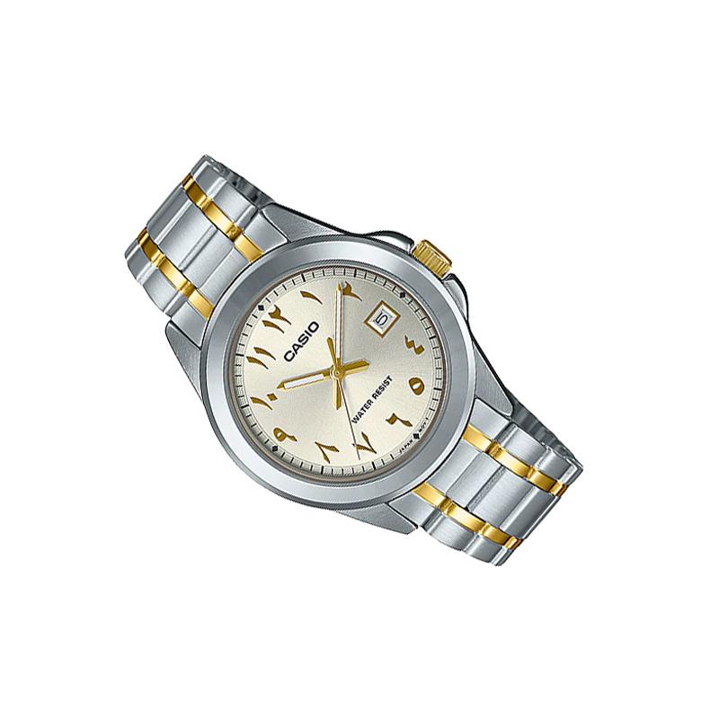 Casio STANDARD Series, Life Waterproof and Leisure, Quartz Movement, Stainless Steel Strap, Japanese and Korean Watch, Men's Watch, MTP-1215SG-7B3DF