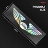 2Pcs Holographic Colorful Angel Wings Car Decal for Wrangler Gladiator Grand Cherokee Auto Trunk Window Sticker Accessories