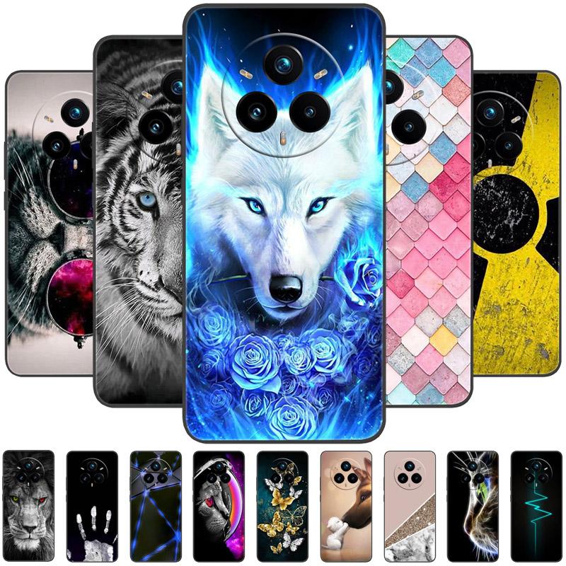 Sød Tegneserie Til Realme 14 Pro Plus Cover 14 Pro+ 5G TPU Silikone Telefon Cover Til Oppo Realme14 Pro Blødt Beskyttende Fundas Bumper